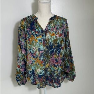 Floral Women's Top - Multicolor